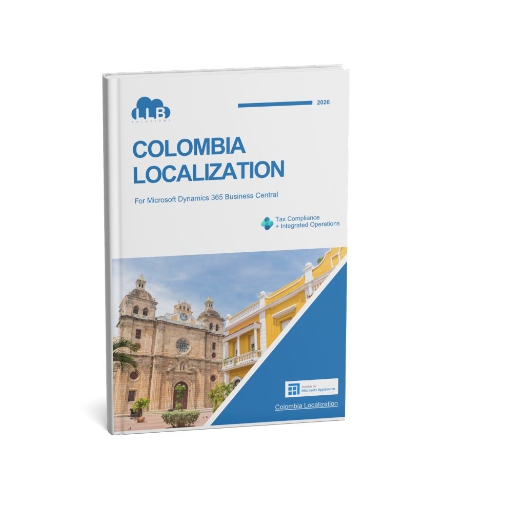 Colombia Localization brochure for Microsoft Dynamics 365 Business Central by LLB Solutions