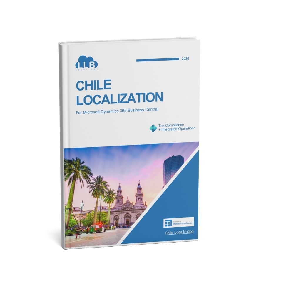 Chile Localization brochure for Microsoft Dynamics 365 Business Central by LLB Solutions