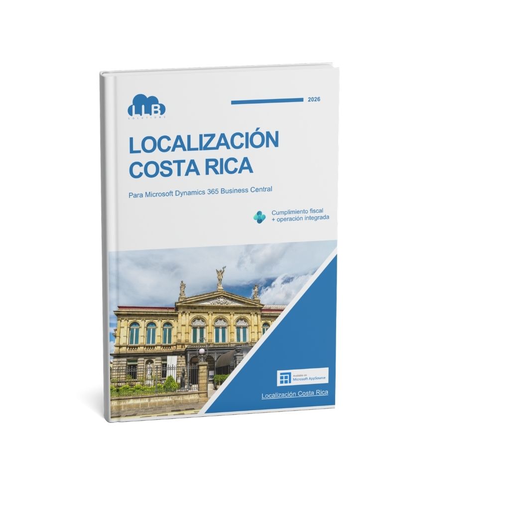 Brochure de Localización Costa Rica para Microsoft Dynamics 365 Business Central de LLB Solutions