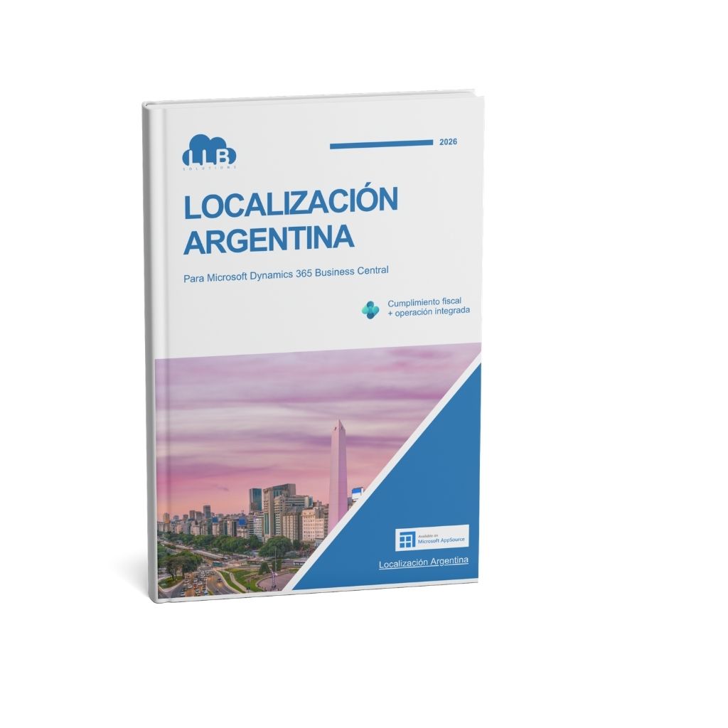 Brochure de Localización Argentina para Microsoft Dynamics 365 Business Central de LLB Solutions