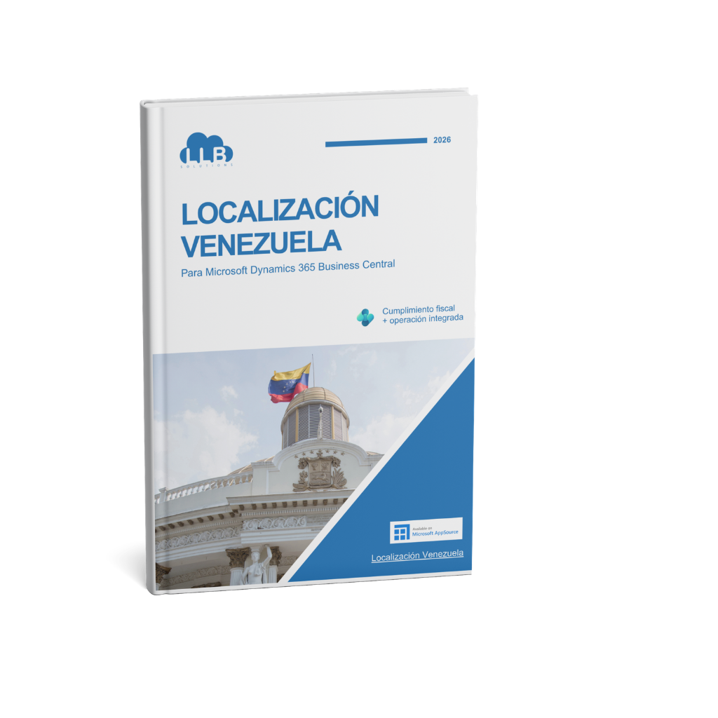 Portada del brochure de Localización de Venezuela para Microsoft Dynamics 365 Business Central de LLB Solutions